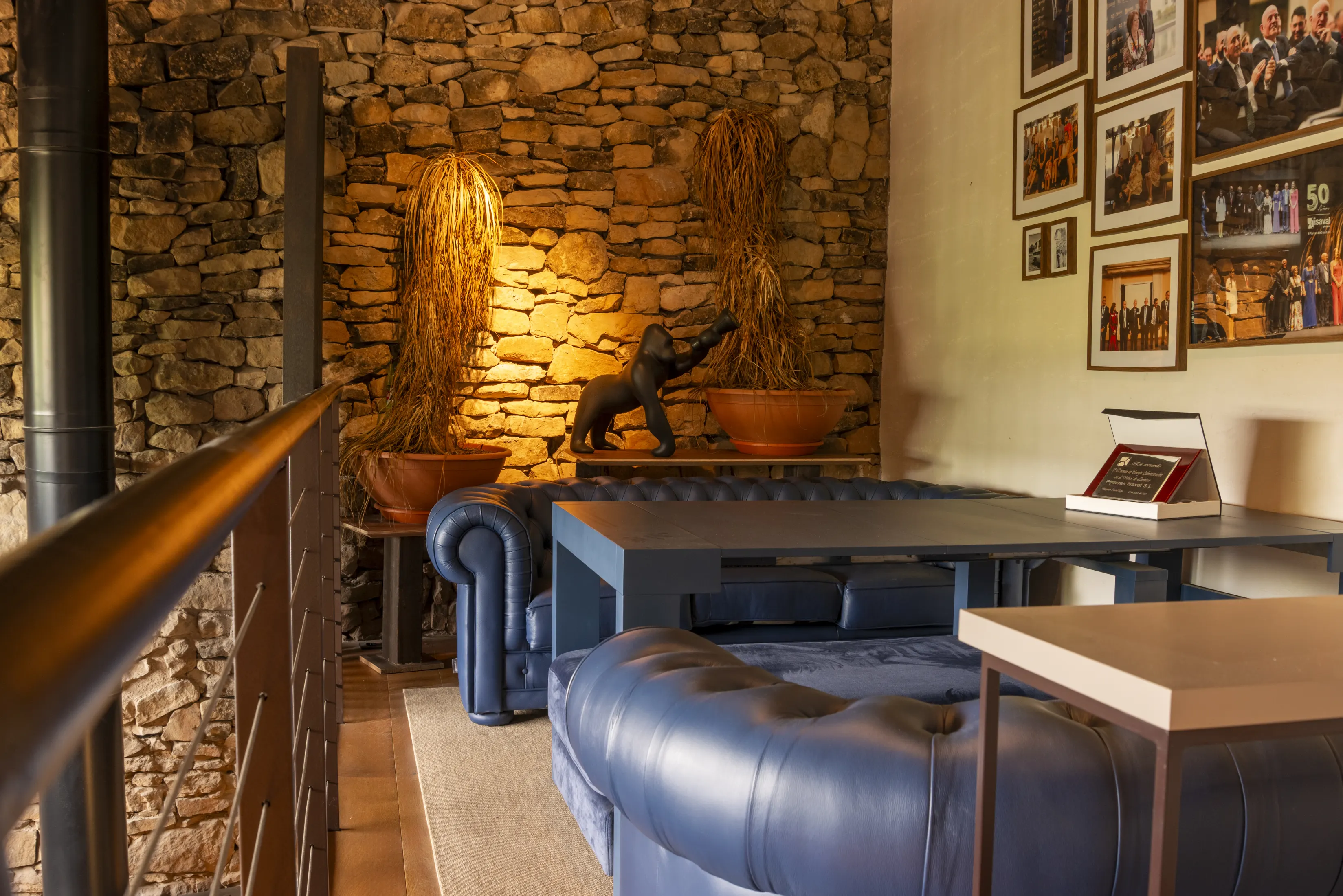 Vista final de la zona de estar del proyecto.