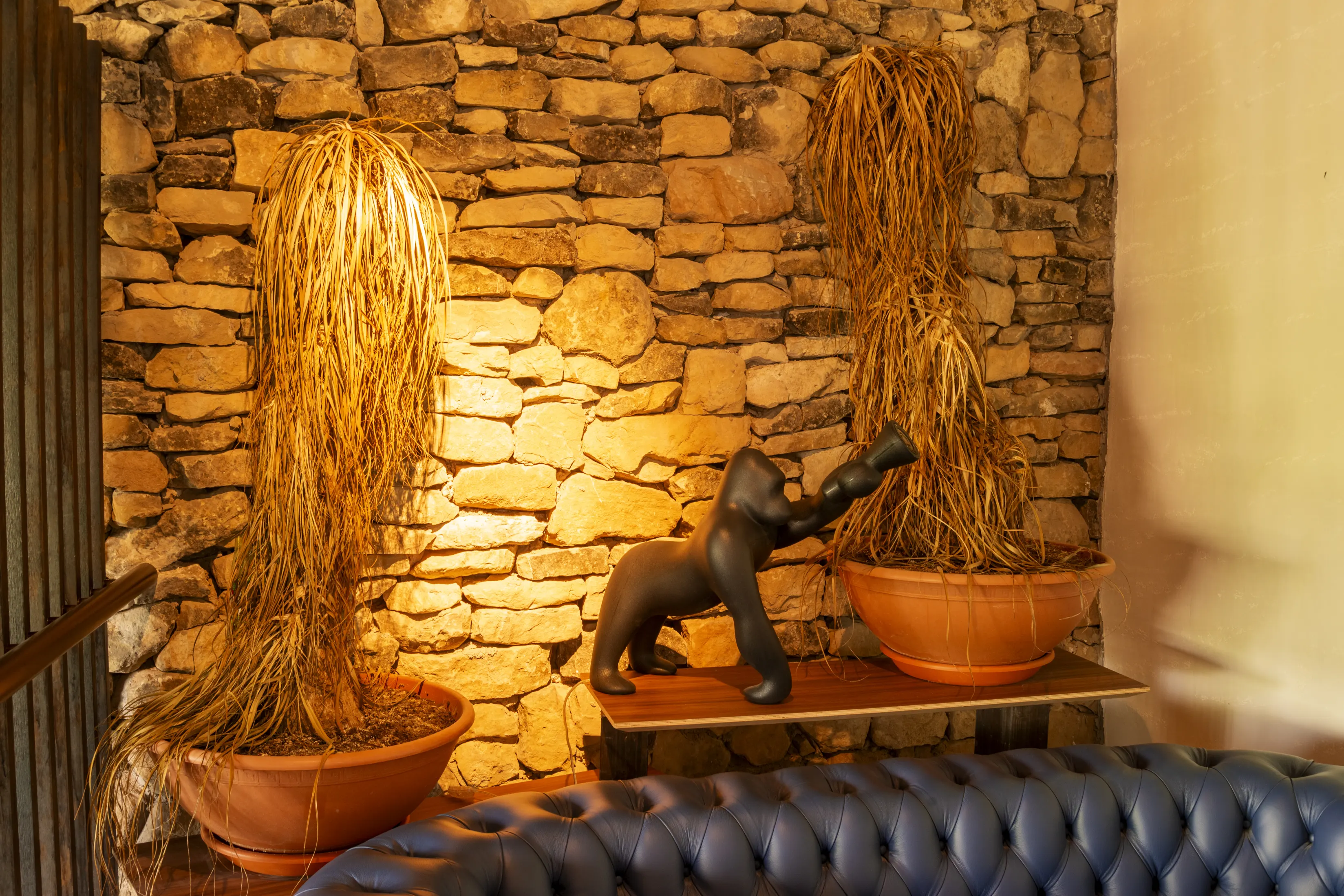 Detalle de la zona de estar y su composicion.